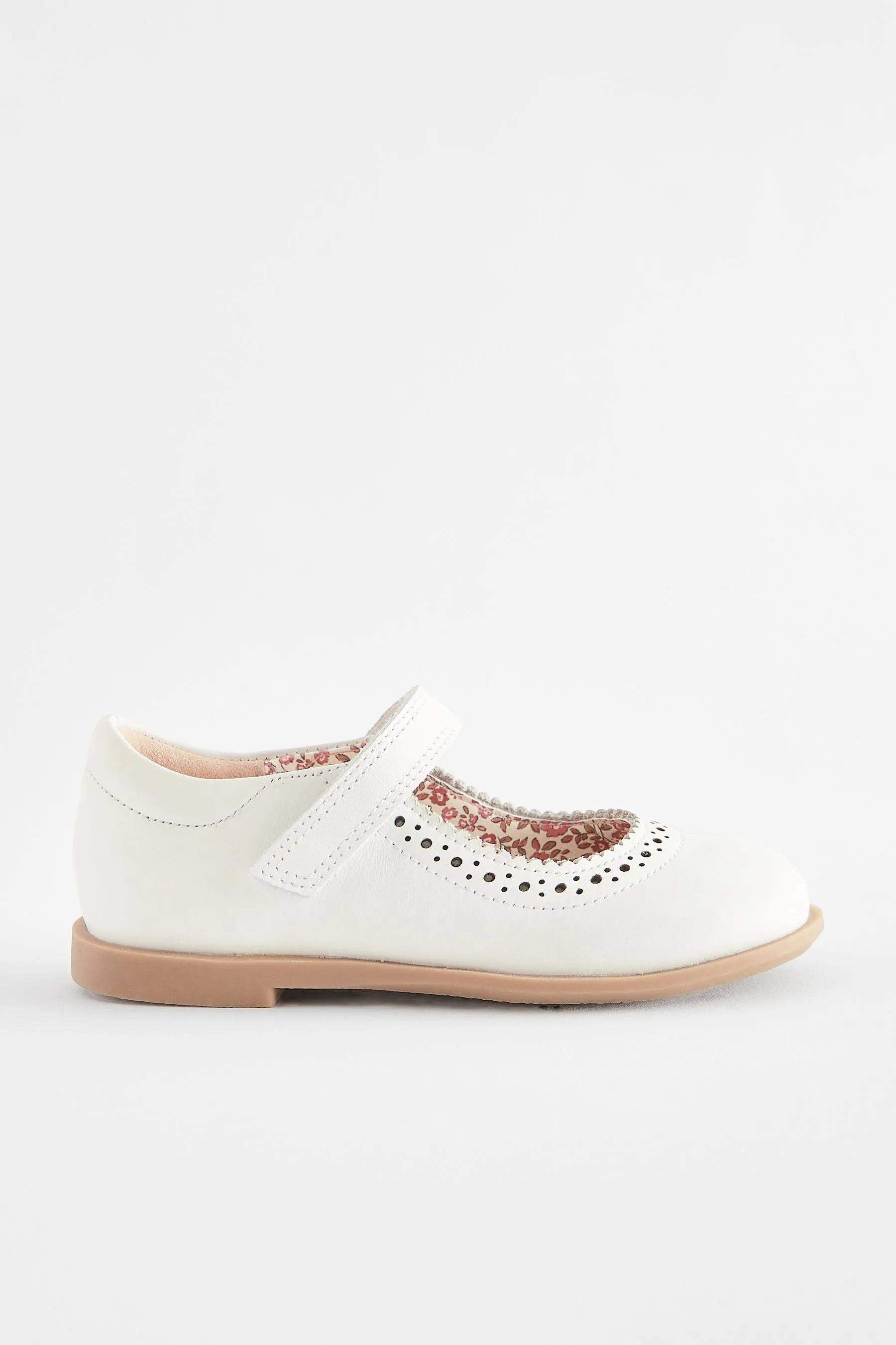 Scarpe brogue Mary Jane in pelle     